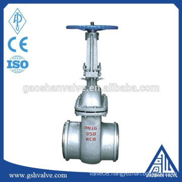 api standard steel butt weld gate valve